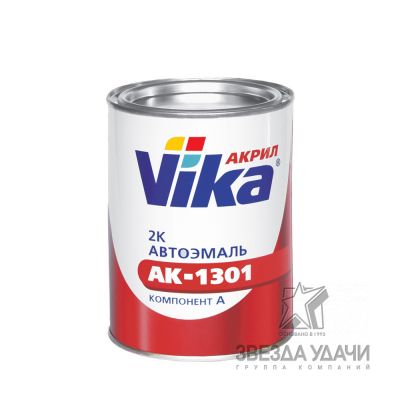 Эмаль АК-1301, RAL 3020 0,85кг VIKA