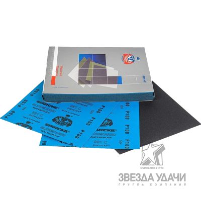 Водостойкая абразивная бумага Р600 STARCKE 991А, 230х280мм (лист)