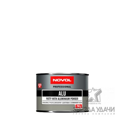 Шпатлевка ALU с алюмин пылью 0,25 кг Novol