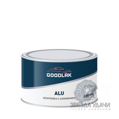 Шпатлевка с алюминием Alu 2кг Goodlak