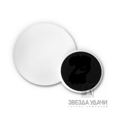 Полировальный диск №1 для абразивной пасты повышенной жесткости, 150*125мм, белый РОСТКРУГ