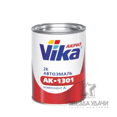 Автоэмаль 2К акриловая АК-1301, Серая 671 0,85кг VIKA