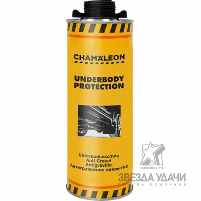 Антигравий черный аэрозольный 500мл Chamaleon