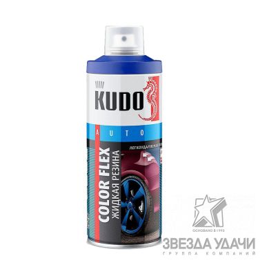 Жидкая резина, черная COLOR FLEX 520мл KUDO