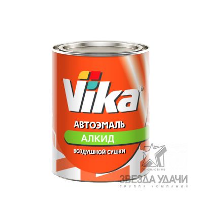 Автоэмаль воздушной сушки VIKA 60, Темно-коричневая 793 0,8кг VIKA