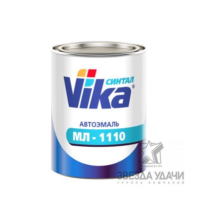 Автоэмаль МЛ-1110 Белая 040 0,8кг VIKA