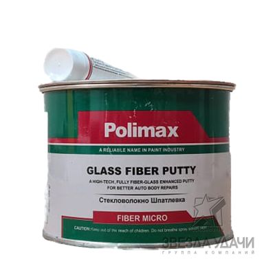 Шпатлевка Fiber Putty Green зеленый 1,9кг уп.8 POLIMAX